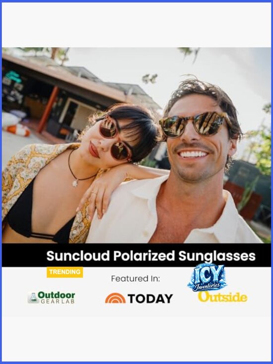 Retro Cat-Eye Polarized Sunglasses with Spring Hinges main image 6